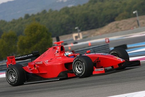 GP2 test Carlo van Dam: "Als een katapult afgeschoten"